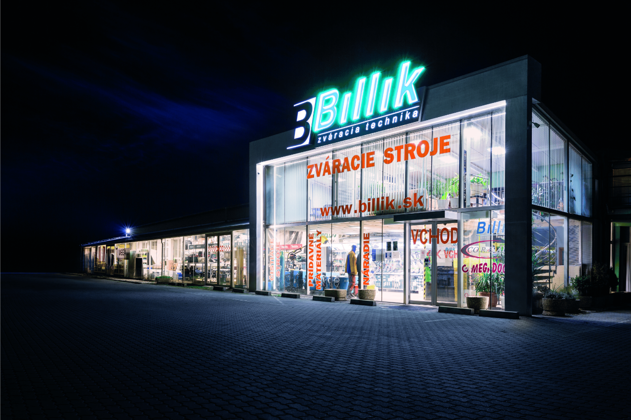 Predajňa Billik v Nitre
